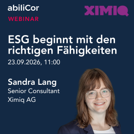 ESG beginnt mit den richtigen Fähigkeiten